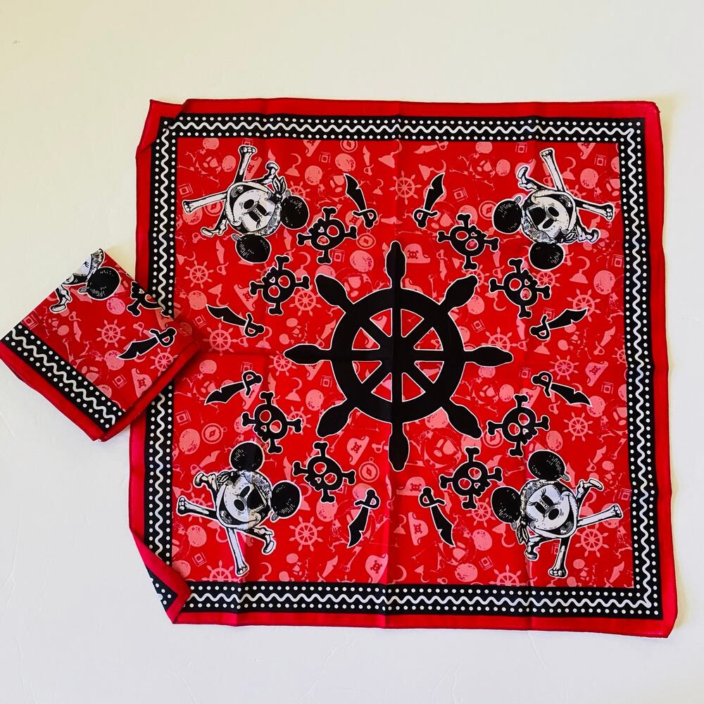 Disney Cruise | Pirate Night Bandana Set of 2 NWOT